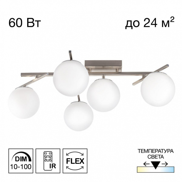 Потолочная светодиодная люстра Citilux Dorsy CL223151