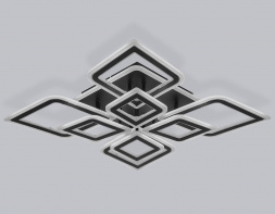 Потолочная светодиодная люстра Ambrella light Acrylica Original FA8912