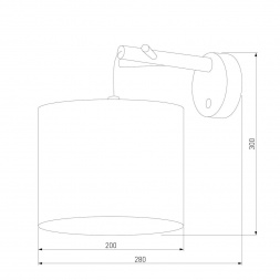 Бра TK Lighting 6552 Albero White