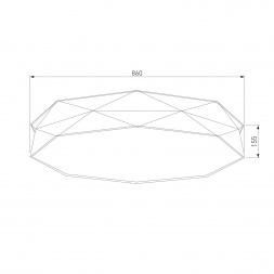 Потолочный светильник TK Lighting 6196 Kantoor Nature