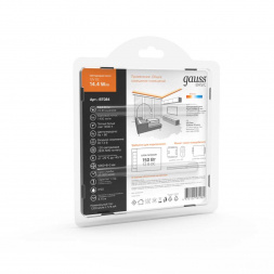 Светодиодная лента Gauss 14,4W/m 120LED/m 2835SMD теплый белый 5M BT084