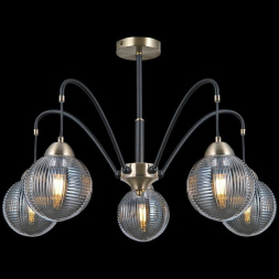 Потолочный светильник ILLUMICO IL0433-5PSQ-79 BK AB