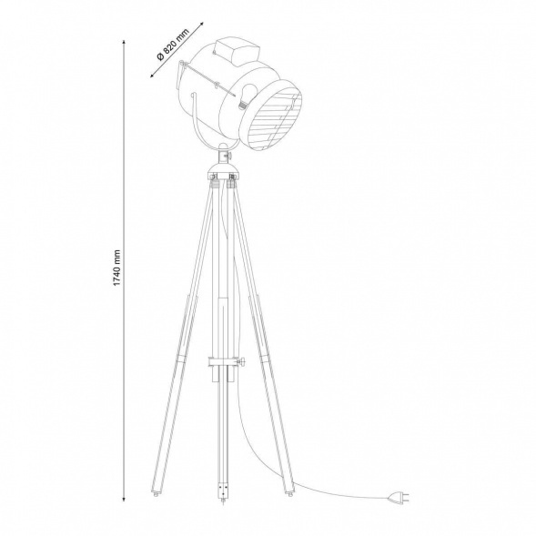 Торшер Lucia Tucci Riflettore 095