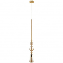 Подвесной светильник Crystal Lux Lux New SP1 B Amber