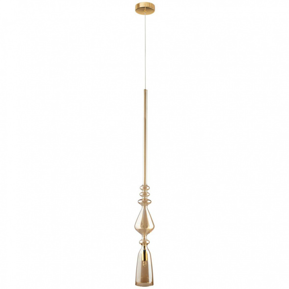 Подвесной светильник Crystal Lux Lux New SP1 B Amber