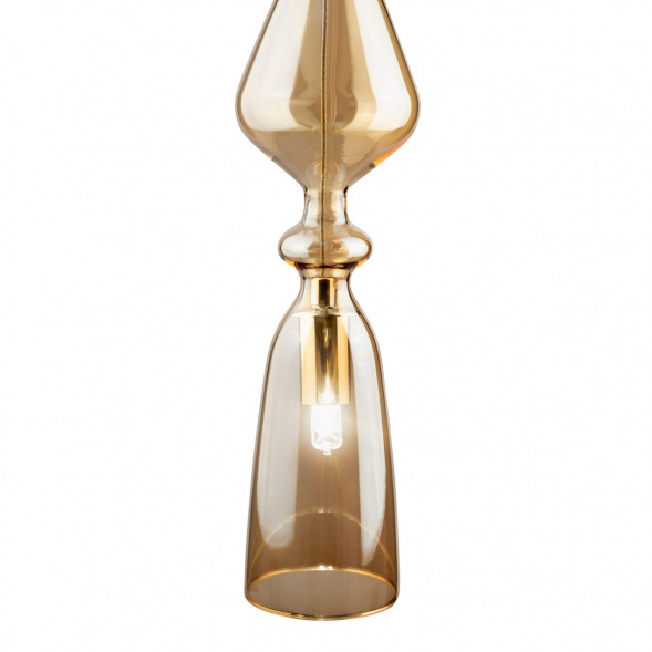 Подвесной светильник Crystal Lux Lux New SP1 B Amber