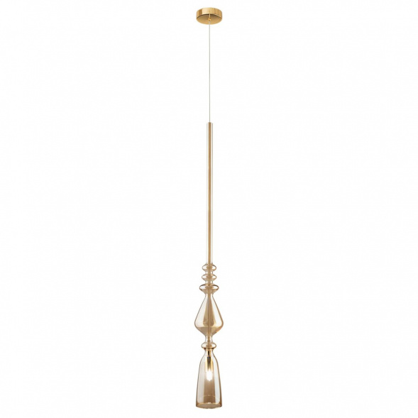 Подвесной светильник Crystal Lux Lux New SP1 B Amber