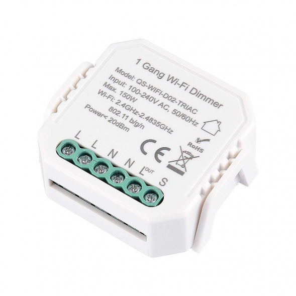 WIFI реле 1 канал диммируемое ST Luce Around ST9000.500.01CDIM