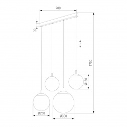 Подвесной светильник TK Lighting 4790 Esme