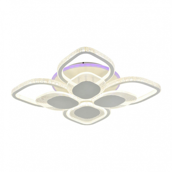 Потолочная светодиодная люстра Profit Light 5892/4+4B WHT