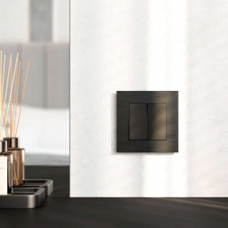 Рамка Werkel AluMax на 1 пост черный алюминий W0013508 4690389204012