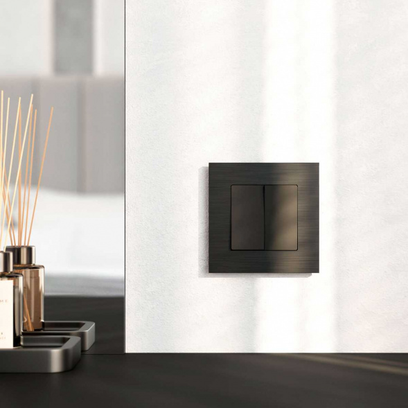 Рамка Werkel AluMax на 1 пост черный алюминий W0013508 4690389204012