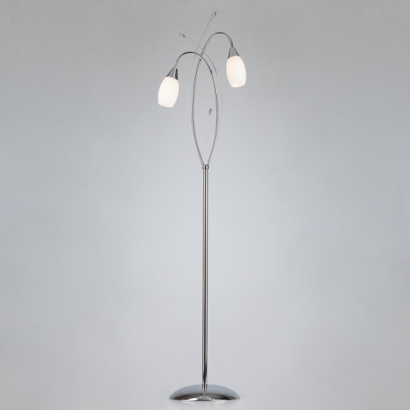 Торшер Eurosvet 22080/2F хром