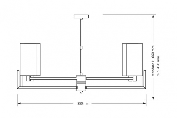 Подвесная люстра KUTEK MOOD Nemi NEM-ZW-4(N)