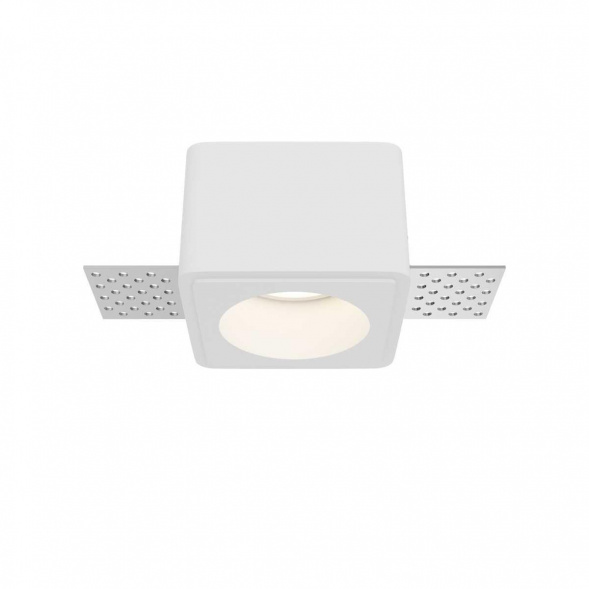 Встраиваемый светильник Maytoni Technical Gyps Modern DL123-GU10-01-W