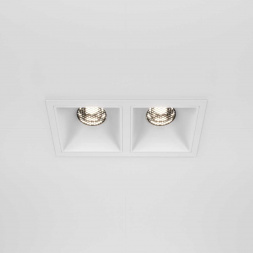 Встраиваемый светильник Maytoni Technical DL043-02-10W4K-D-SQ-W