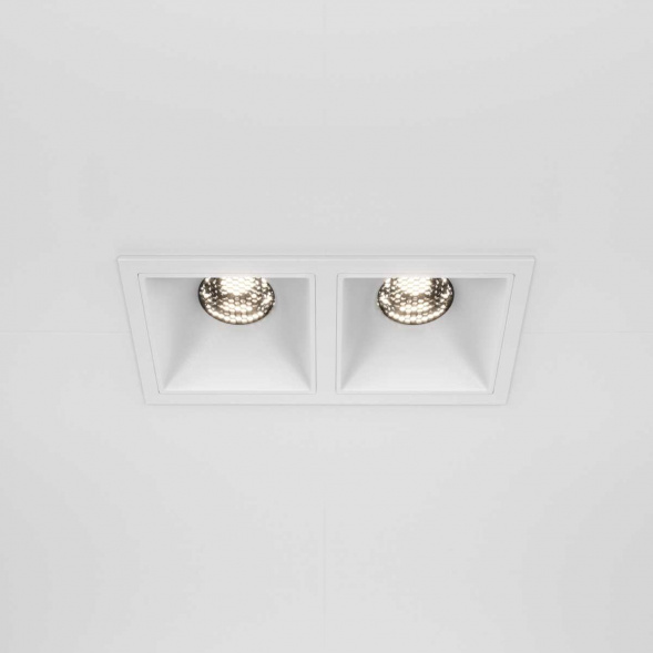 Встраиваемый светильник Maytoni Technical DL043-02-10W4K-D-SQ-W