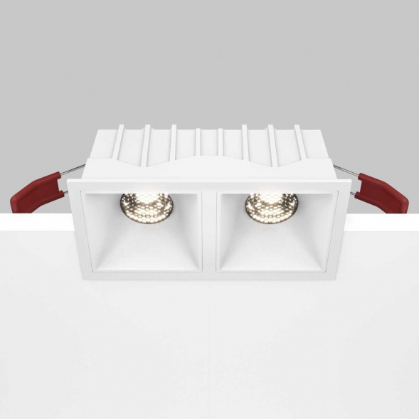 Встраиваемый светильник Maytoni Technical DL043-02-10W4K-D-SQ-W