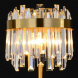 Настольная лампа ILLUMICO IL5189-3TLS-29 BRASS MIRAGE