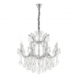 Подвесная люстра iLamp Diamond 6071-8 CR+CL