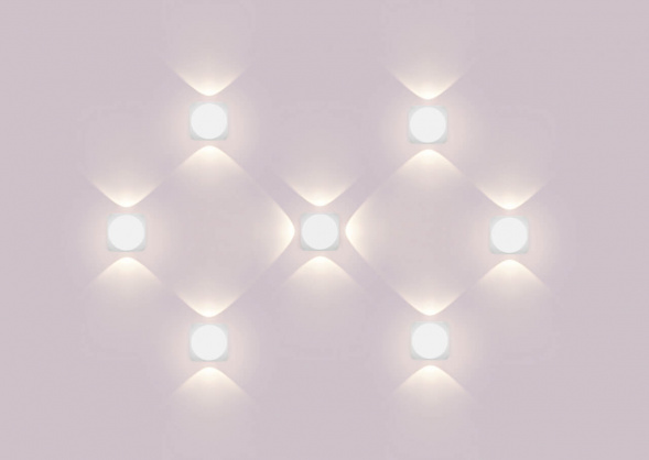 Уличный настенный светодиодный светильник Maytoni Bond Street O015WL-L4W