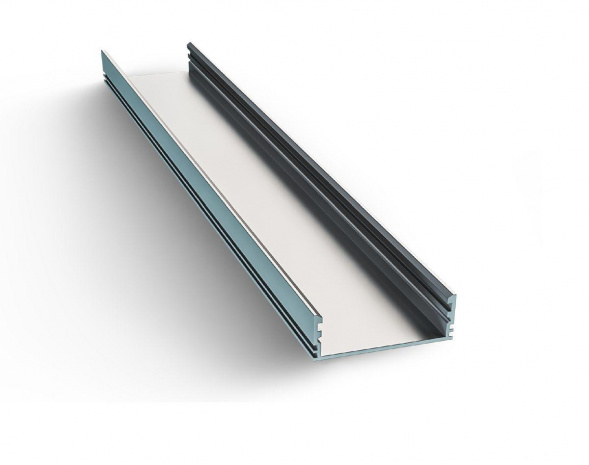 Профиль универсальный с рассеивателем серебро 1м. Apeyron 08-15