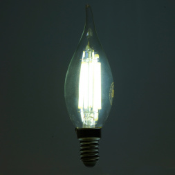 Лампа светодиодная Feron.PRO LB-1218 Свеча на ветру E14 1320LM 8W 175-265V 6400K 51267