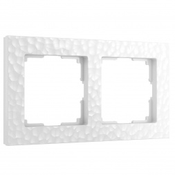 Рамка Werkel Hammer на 2 поста белый W0022401 4690389163388