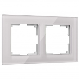 Рамка на 2 поста Werkel Favorit дымчатый W0021117 4690389159695