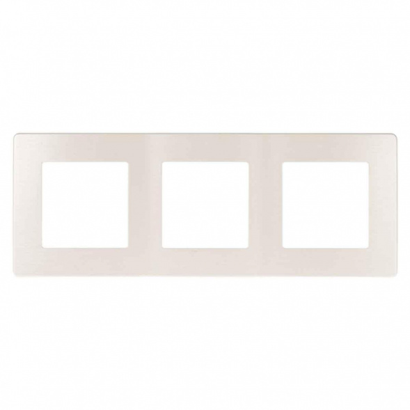 Рамка 3-постовая ЭРА 12 сатин перламутр 12-5103-15 Б0052528