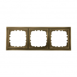 Рамка LK Studio 3-постовая (бронза) CLASSIC 894337-1