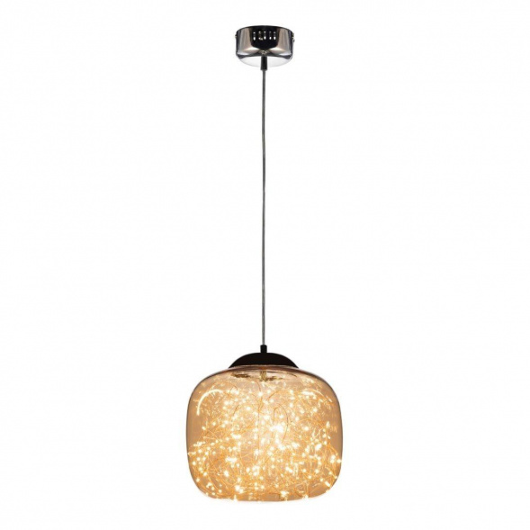 Подвесной светодиодный светильник Lumina Deco Daisy LDP 6823-300 CHR+AMB