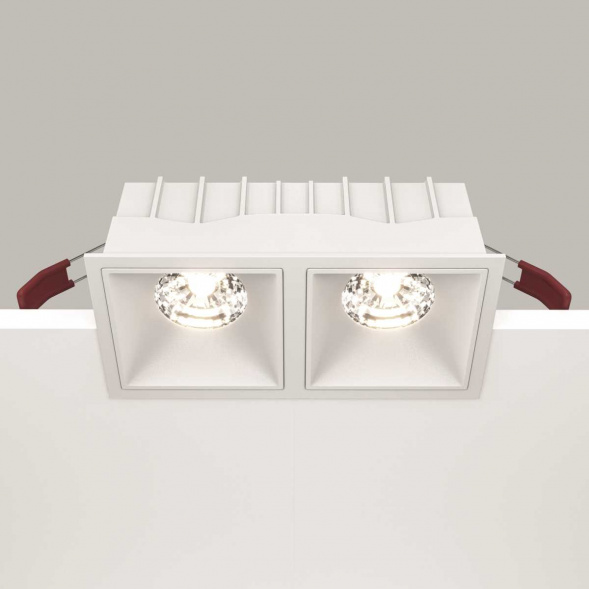 Встраиваемый светильник Maytoni Technical DL043-02-15W4K-SQ-W