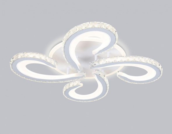 Потолочная светодиодная люстра Ambrella light Acrylica Ice FA1702