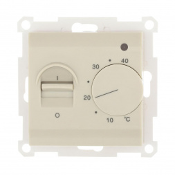 Терморегулятор LK Studio теплого пола в комплекте с сенсором (бежевый), LK60, LK80 867601-1