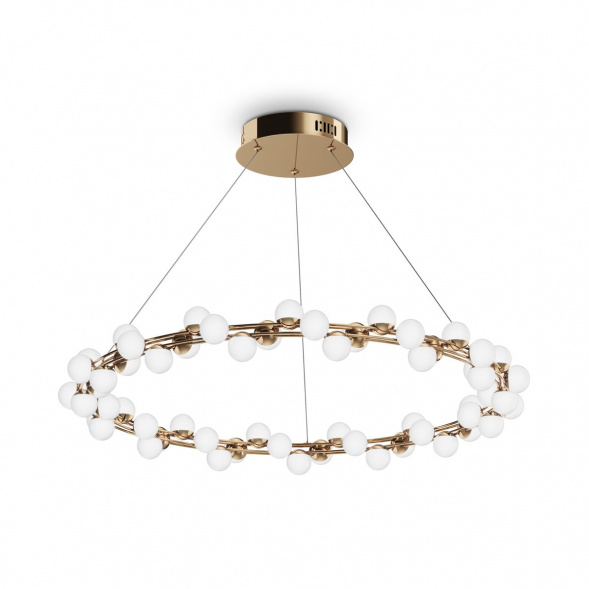 Подвесная светодиодная люстра Maytoni Tessara MOD081PL-L60G3K