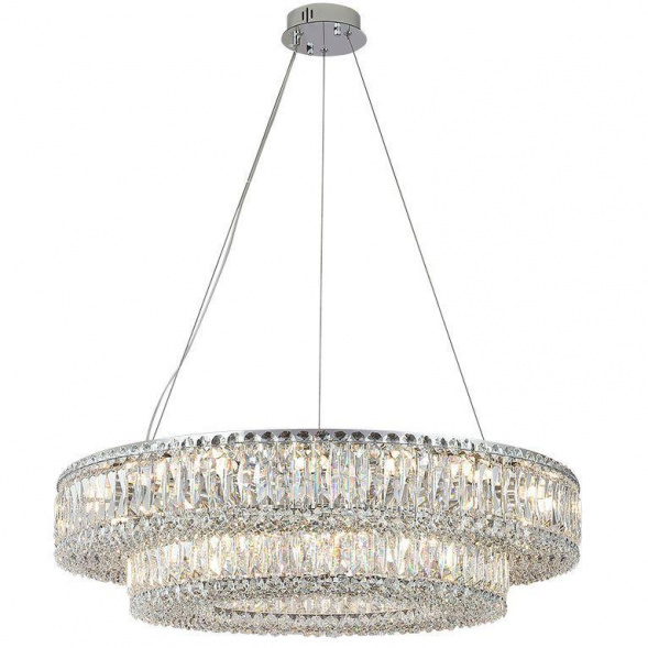 Подвесной светильник Newport Valencia 8450+28/S chrome М0070080