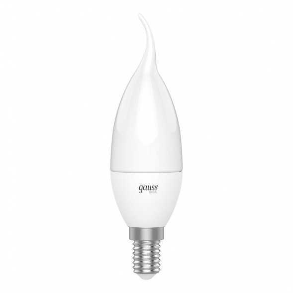 Лампа светодиодная Gauss E14 5,5W 3000К матовая 1034116