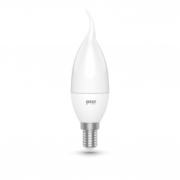 Лампа светодиодная Gauss E14 5,5W 3000К матовая 1034116