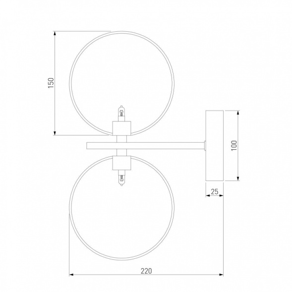 Бра Eurosvet Selisa 50291
