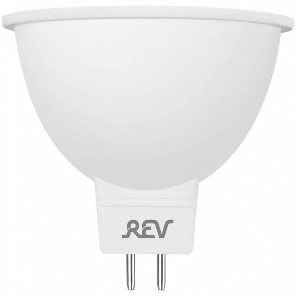 Лампа светодиодная REV MR16 GU5.3 9W 3000K теплый свет рефлектор 32414 0