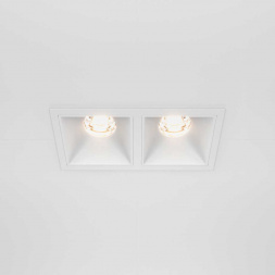 Встраиваемый светильник Maytoni Alfa LED DL043-02-10W3K-D-SQ-W