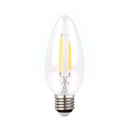 Лампа светодиодная филаментная Ambrella light E27 6W 4200K прозрачная 202220