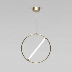 Подвесной светодиодный светильник Eurosvet Element 90281/1 бронза