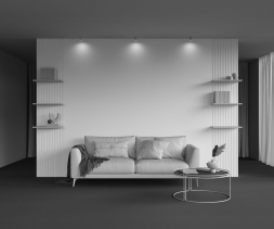 Трековый светодиодный светильник Maytoni Technical Magnetic Exility Alfa S TR132-4-7W-DS-BS