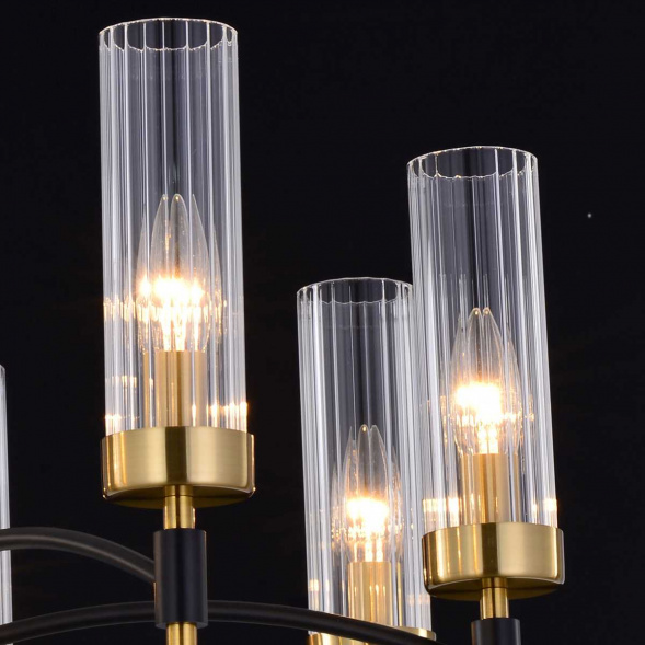 Потолочный светильник ILLUMICO IL5177-8PLS-29 BRASS TUBO