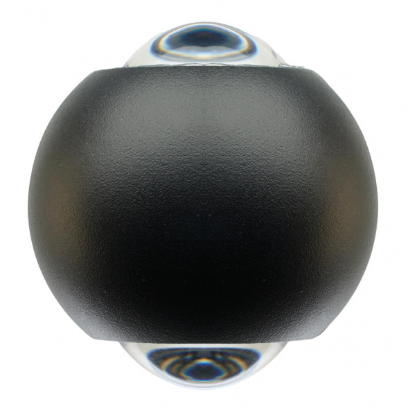 Светодиодный светильник стационарный Feron AL51 2*1W 3000K черный 51131