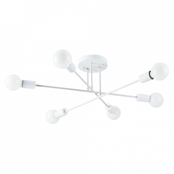 Потолочная люстра Arte Lamp Alastor A5435PL-6WH