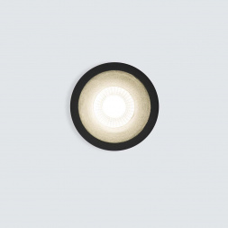 Встраиваемый светодиодный светильник Elektrostandard 15266/LED черный a055719