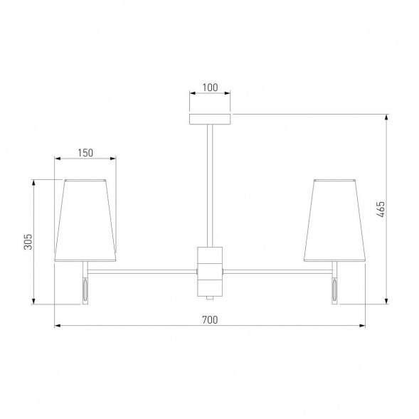 Потолочная люстра Eurosvet Milazzo 60137/6 золото